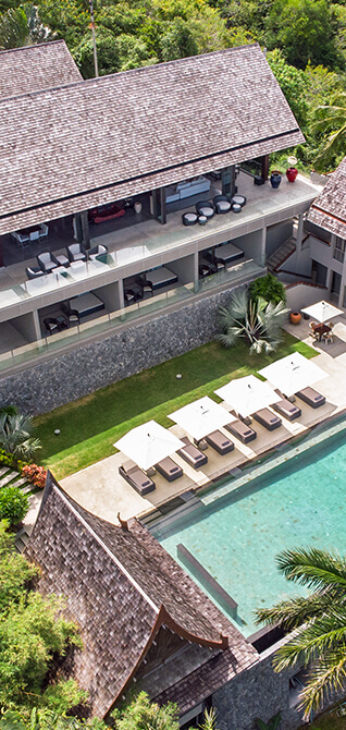 Villa Suralai - Aerial shot